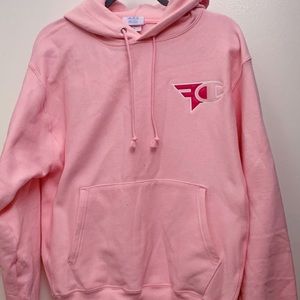 pink faze hoodie